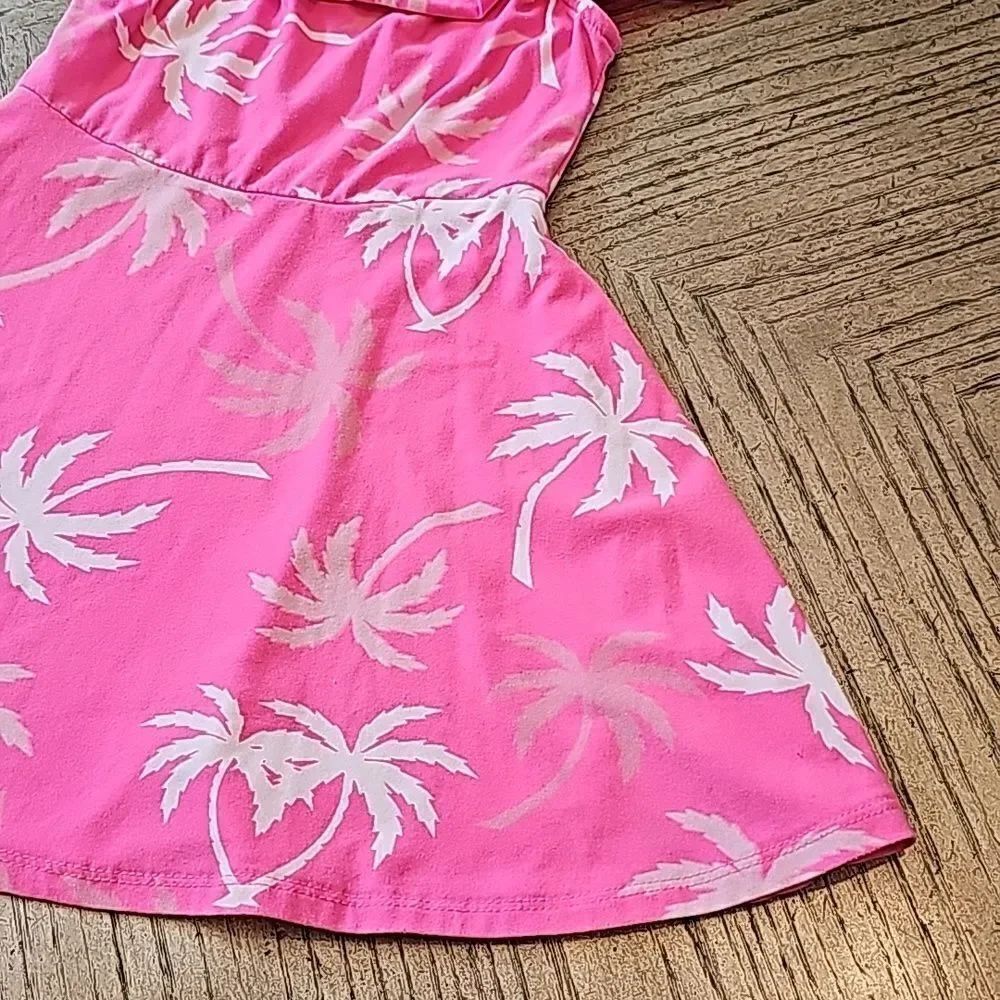 Pink and white Hawaiian dress size 5/6 - Picture 4 of 6
